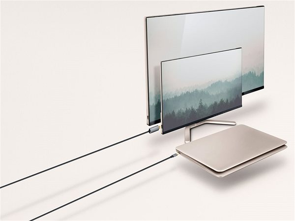 Adatkábel TRUST CALYX USB-C TO HDMI CABLE Lifestyle