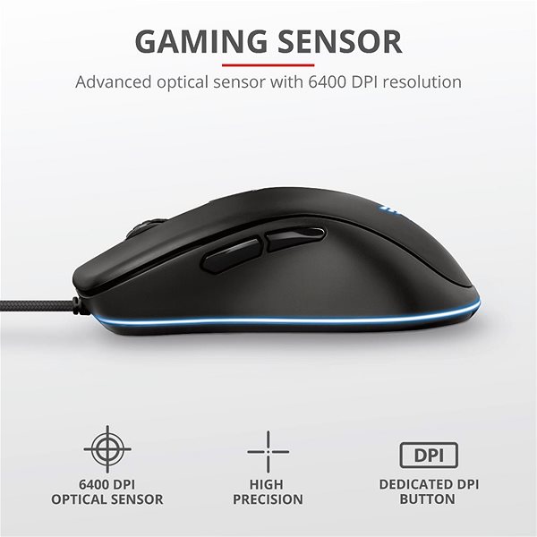Gaming-Maus TRUST GXT930 JACX GAMING MAUS ...