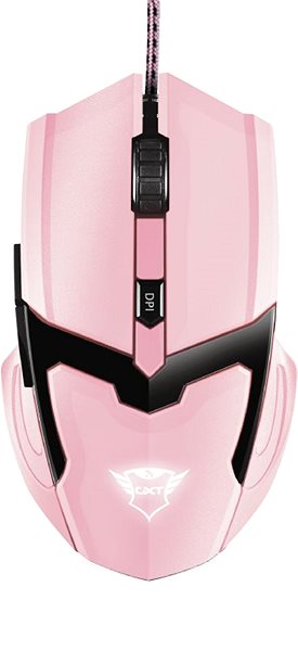 Gaming-Maus Trust GXT 101P Gav Optical Gaming Mouse Pink Screen