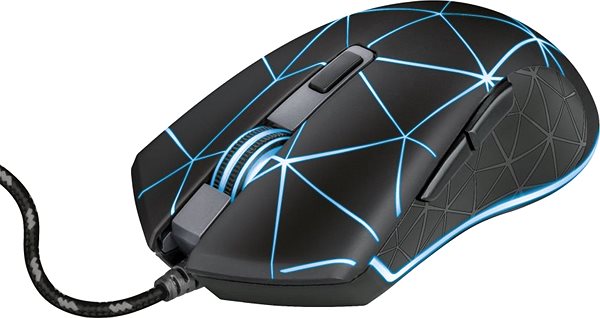 Gaming-Maus Trust GXT 133 Locx Gaming Mouse Seitlicher Anblick