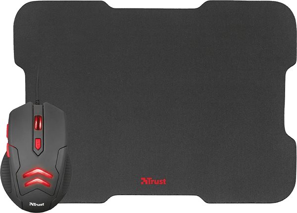 Gaming Mouse Trust ZIVA GAMING MOUSE & PAD Lifestyle