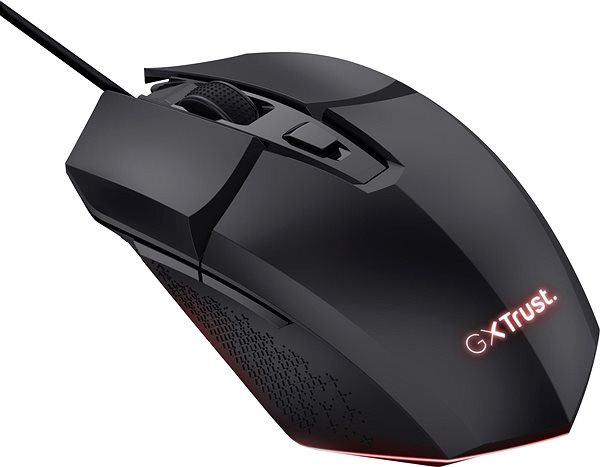 Gamer egér Trust GXT109 FELOX Gaming Mouse Black ...