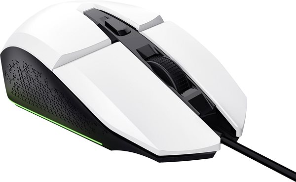 Gamer egér Trust GXT109W FELOX Gaming Mouse White ...