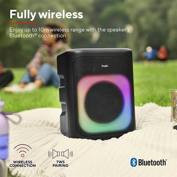 Bluetooth hangszóró Trust Azura wireless party speaker ...