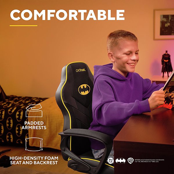 Gaming Chair Trust GXT703BM REVVO BATMAN ...