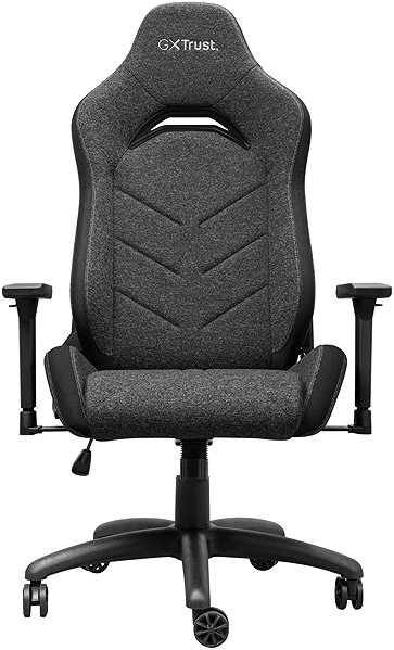Gaming Chair Trust GXT723 RUYA Premium Fabric Gaming Chair Grey ...