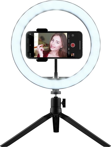 Fotolicht Trust Maku Ring Light Vlogging Kit ...