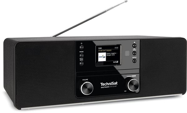 Radio TechniSat DIGITRADIO 370 CD BT black Lateral view