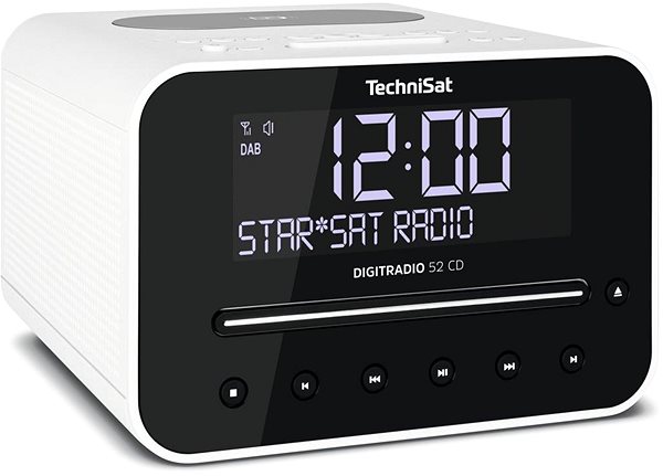 Rádio TechniSat DIGITRADIO 52 CD biele ...