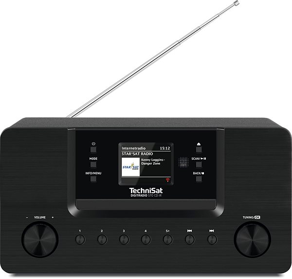Rádio TechniSat DIGITRADIO 570 CD IR čierne Vlastnosti/technológia