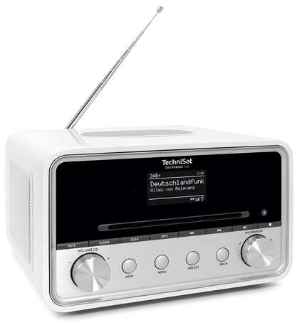 Rádio TechniSat DIGITRADIO 586 bielo-strieborné ...