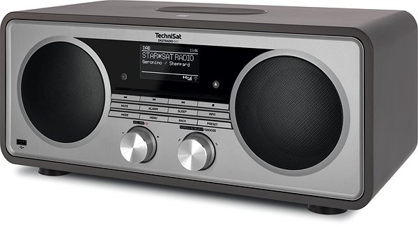 Radio TechniSat DIGITRADIO 601, Anthracite Lateral view