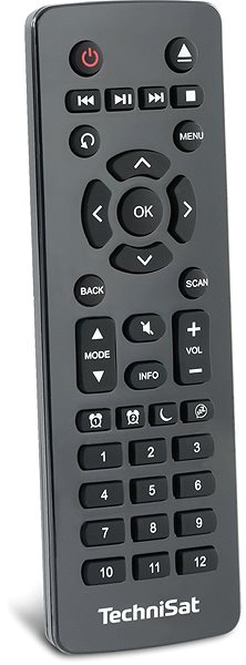 Radio TechniSat DIGITRADIO 601, Anthracite Remote control