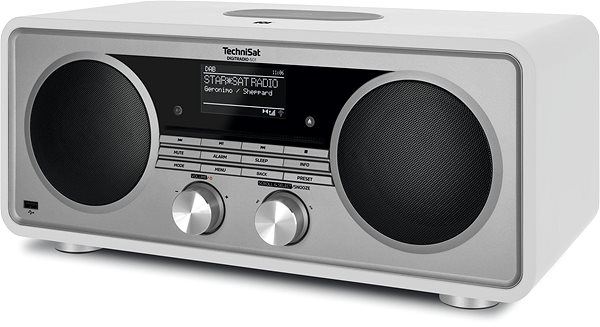 Radio TechniSat DIGITRADIO 601, White Lateral view