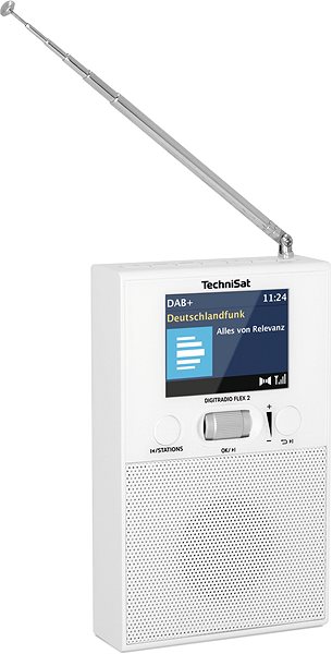Rádio TechniSat DIGITRADIO FLEX 2 biele Vlastnosti/technológia