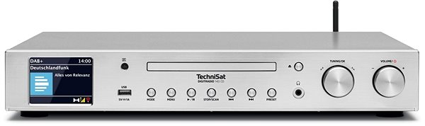 Radio TechniSat DIGITRADIO 143 CD silver (V3) Screen