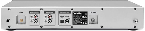 Rádió TechniSat DIGITRADIO 143 CD ezüst (V3) Hátoldal