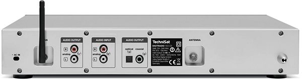 Rádió TechniSat DIGITRADIO 143 CD ezüst (V3) Hátoldal
