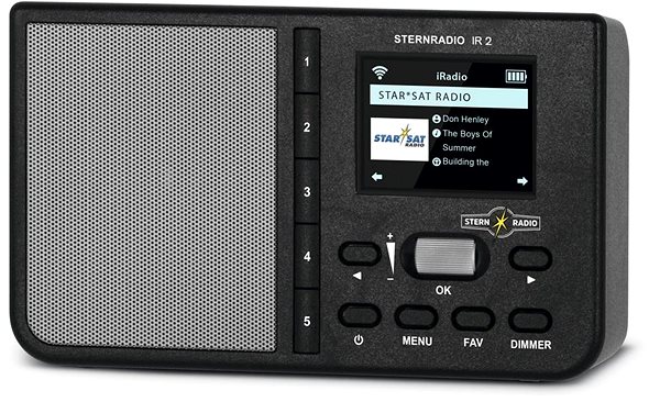 Rádio TechniSat STERNRADIO IR 2 čierna ...