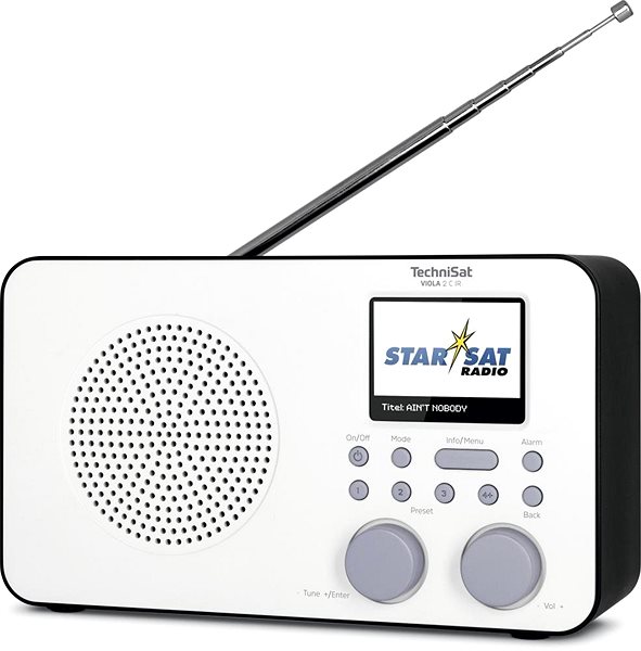 Rádio TechniSat VIOLA 2 C IR Vlastnosti/technológia