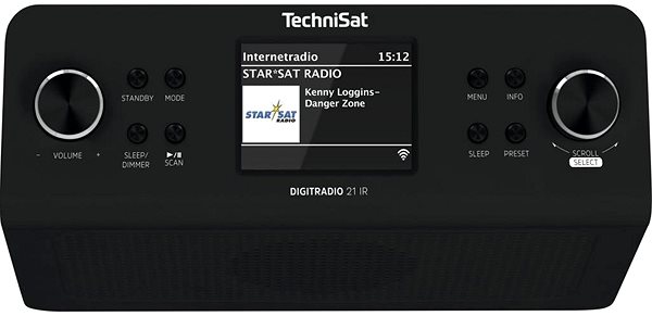Rádio Rádio TechniSat DIGITRADIO 21 IR, black ...