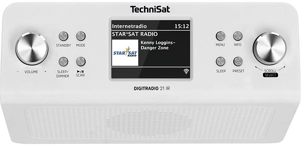 Radio Radio TechniSat DIGITRADIO 21 IR, weiß ...