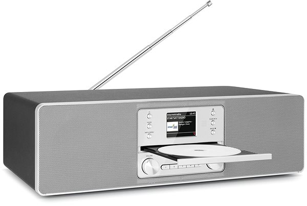 Rádio TechniSat DIGITRADIO 380 CD IR, silver ...