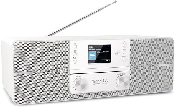 Radio TechniSat DIGITRADIO 371 CD BT, white ...