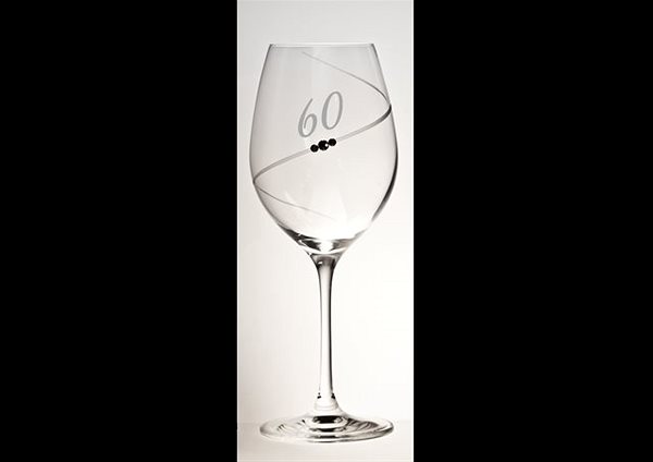 Pohár B.BOHEMIAN Jubilejný pohár na víno „60