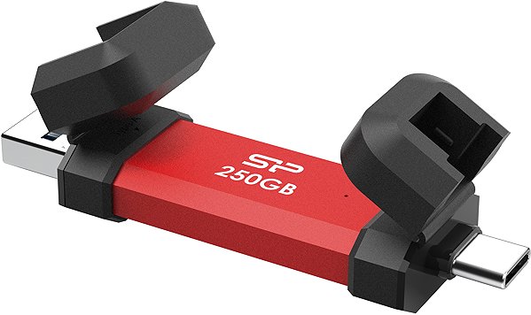 Flash Drive Silicon Power DS72 250GB, red ...