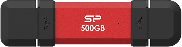 USB Stick Silicon Power DS72 500GB, rot ...