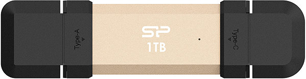 USB Stick Silicon Power DS72 1TB, gold ...