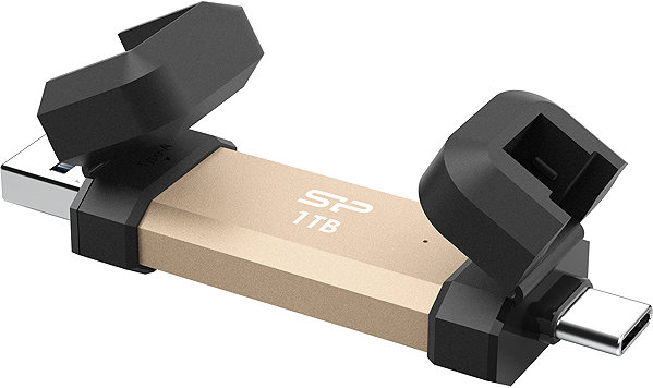 USB Stick Silicon Power DS72 1TB, gold ...