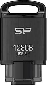 Pendrive Silicon Power Mobile C10 128GB, fekete Képernyő