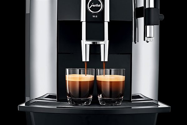 Automatický kávovar JURA WE8 Dark Inox Vlastnosti/technológia