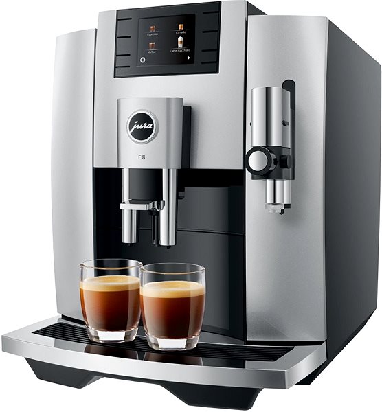 Automatic Coffee Machine Jura E8 Moonlight Silver Screen
