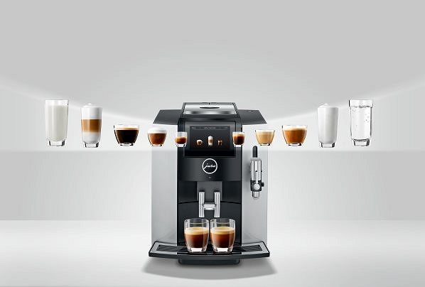 Automata kávéfőző Jura S8 automata kávéfőző 1450W 15 bar ezüst Lifestyle