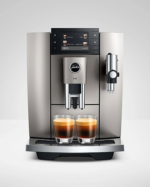 Automatický kávovar JURA E8 Midnight Silver ED ...