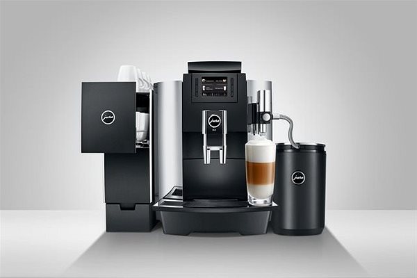 Automatic Coffee Machine JURA WE8 Chrome Lifestyle