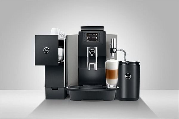 Automatický kávovar JURA WE8 Dark Inox Lifestyle