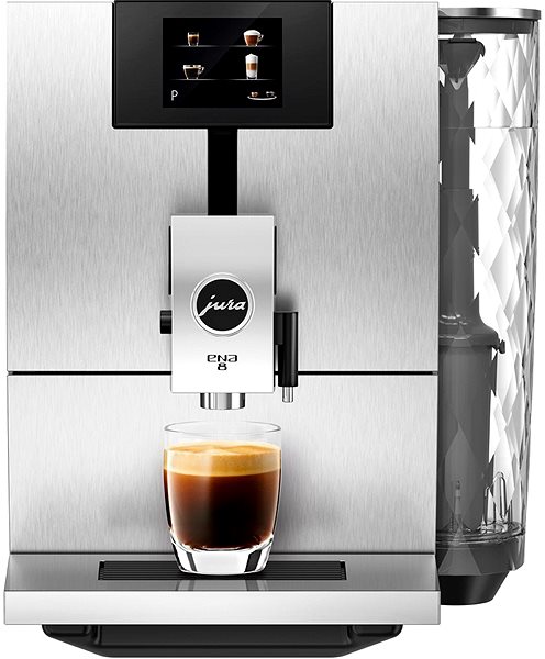 Automatic Coffee Machine JURA ENA8 Touch Massive Aluminium Screen