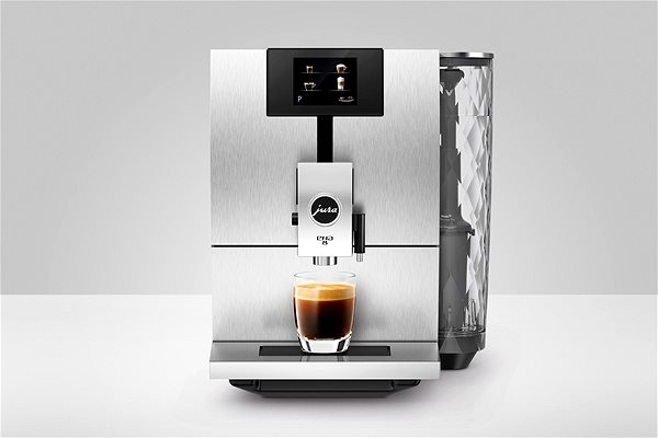 Automatic Coffee Machine JURA ENA8 Touch Massive Aluminium Lifestyle