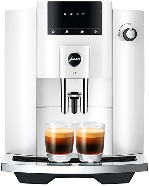 Automatic Coffee Machine JURA E 4 Full Nordic White (EA) Screen