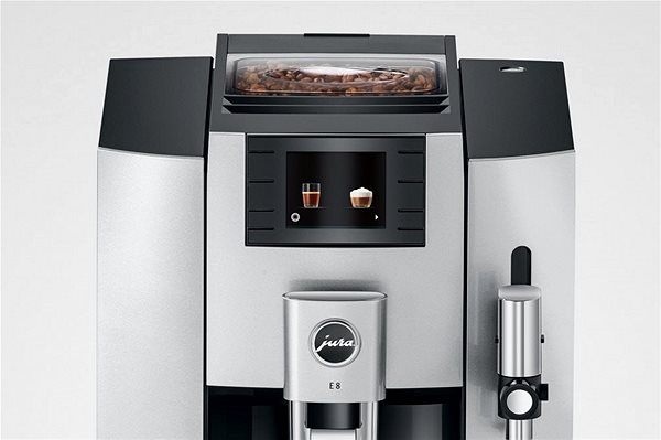 Automatický kávovar JURA E8 Moonlight Silver (EB) Vlastnosti/technológia