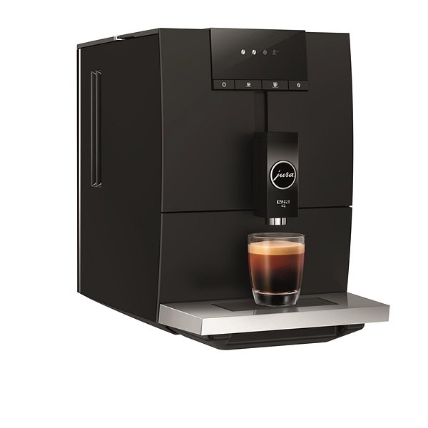 Automatický kávovar JURA ENA 4 Full Metropolitan Black (EA) Bočný pohľad