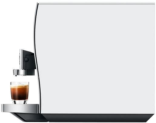Automatický kávovar JURA Z10 Aluminium White Bočný pohľad