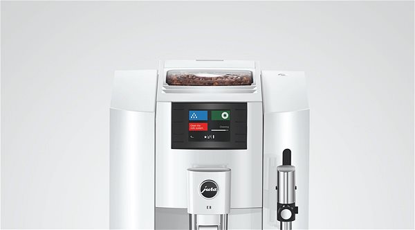 Automatický kávovar JURA E8 Piano White (EB) Vlastnosti/technológia