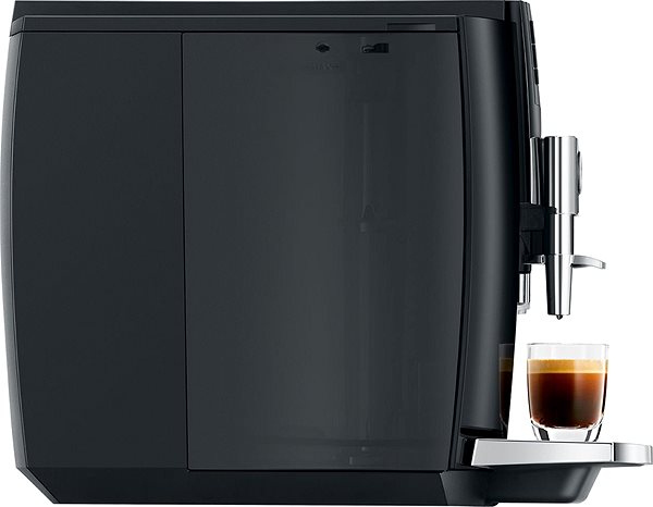 Automata kávéfőző Jura E6 Piano Black (EB) - 1450W, 15bar, fekete-ezüst ...