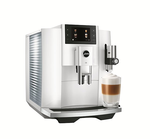Automatic Coffee Machine JURA E8 Piano White ...