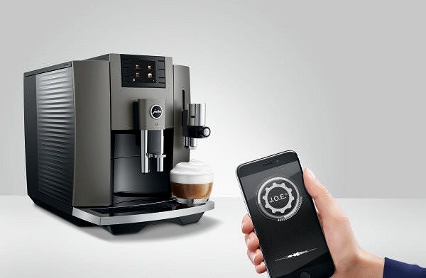 Automatic Coffee Machine Jura E8 Dark Inox Features/technology